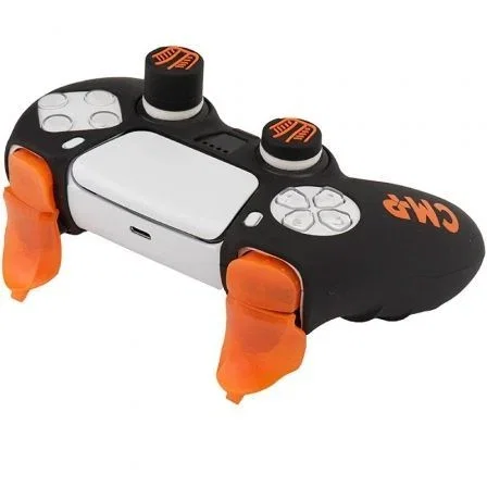 Woxter Kit funda silicona fr-tec control mod pro para mando PS5 negro